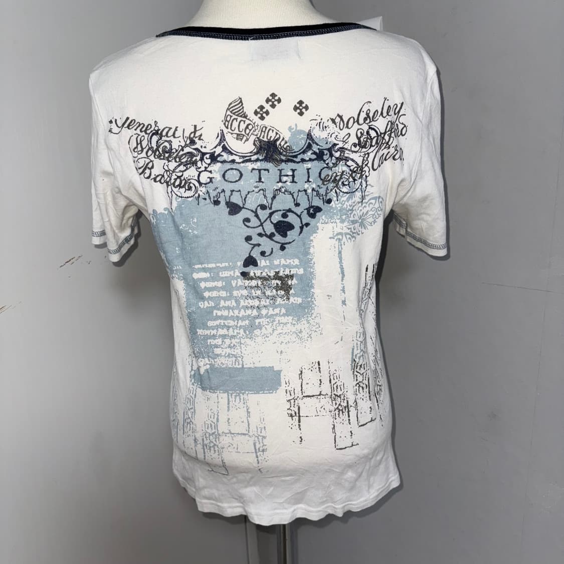 Y2K 프린팅 반팔  상품이미지3