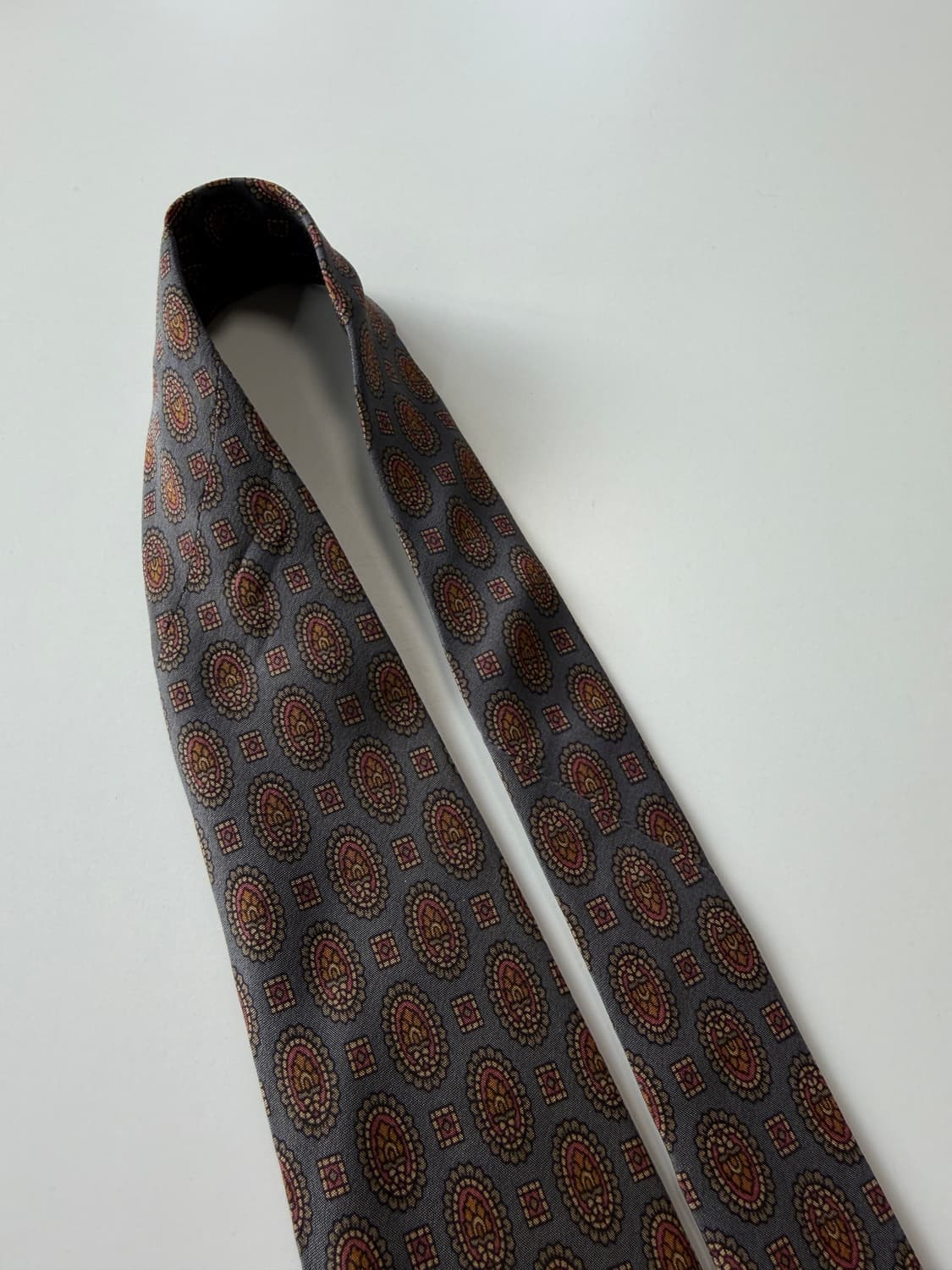 롱샴 (LONGCHAMP) 실크 넥타이 9cm 상품이미지7