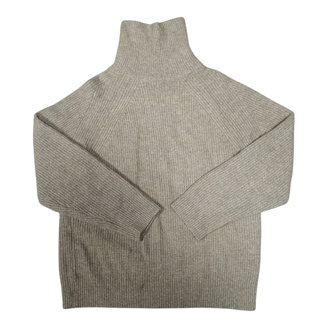 ✨ (바배) Lee 리 베이지 니트 반집업  상품이미지2