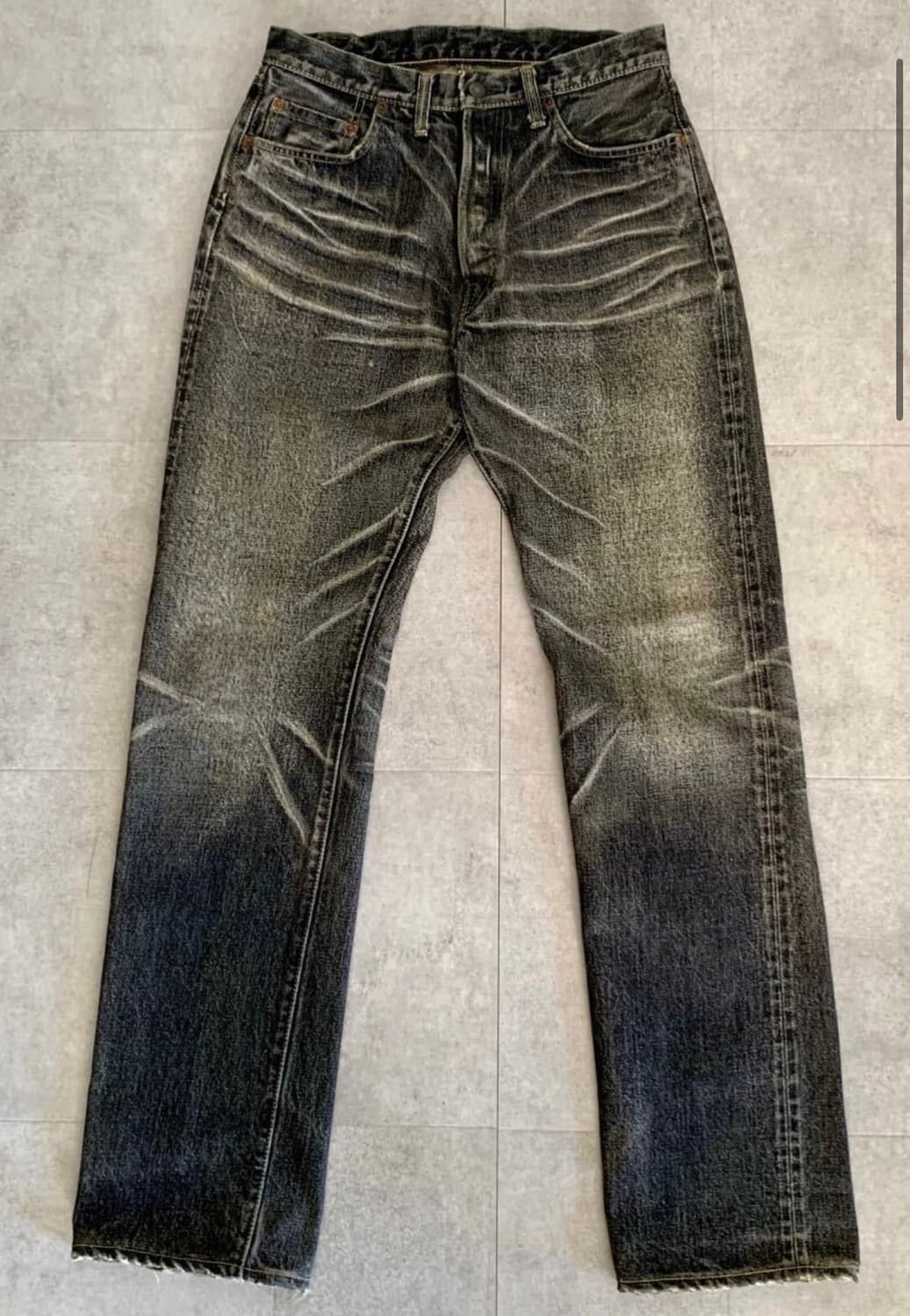 드님 워싱 데님 청바지 32 상품이미지1