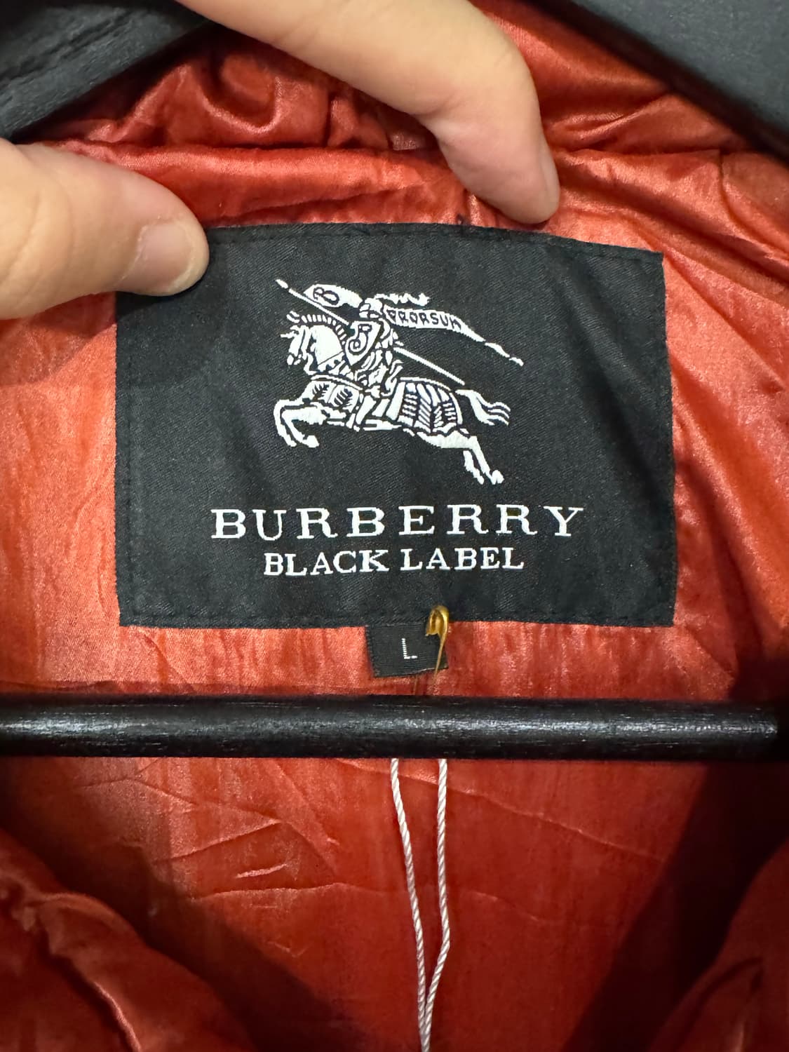 버버리 블랙라벨 퀼팅 후드 다운자켓   상품이미지6