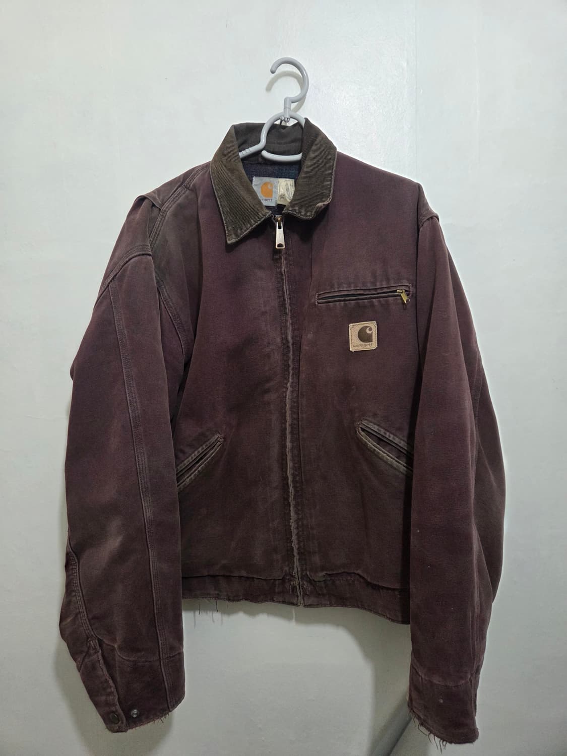칼하트 디트로이트 버건디brg L사이즈 초희귀 상품이미지1