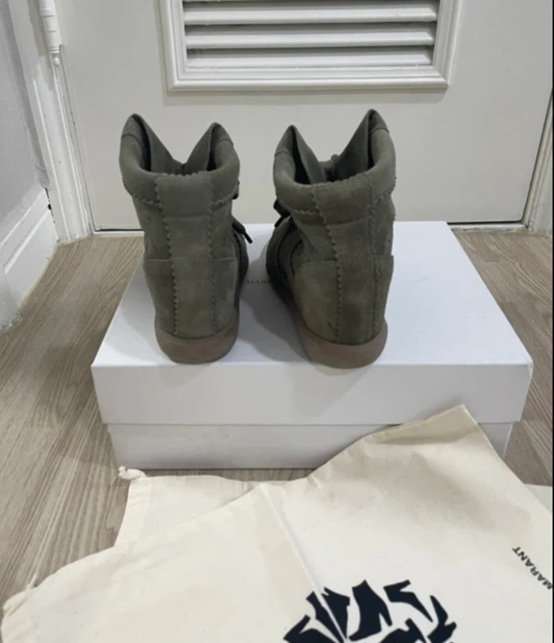 Isabel marant 이자벨 마랑 베켓 스니커즈 바비 카키 상품이미지3