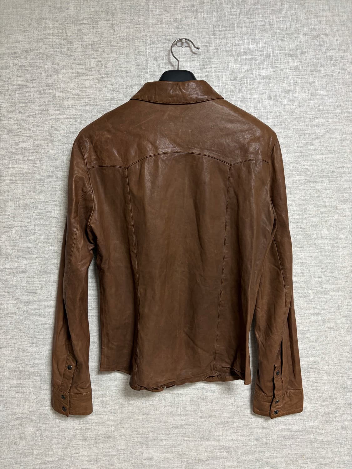 돌체앤가바나/램 레더 웨스턴셔츠/50 상품이미지2