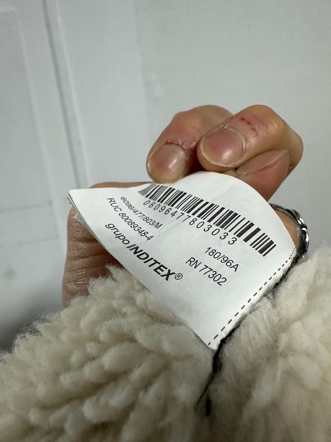 자라 페이크 시어링 워시드 자켓 상품이미지4