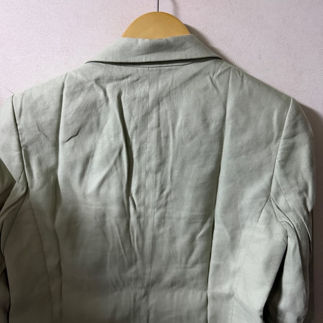 로렌 랄프로렌 블랙라벨 여성 린넨 자켓 라이트 그린 4(66) 상품이미지8