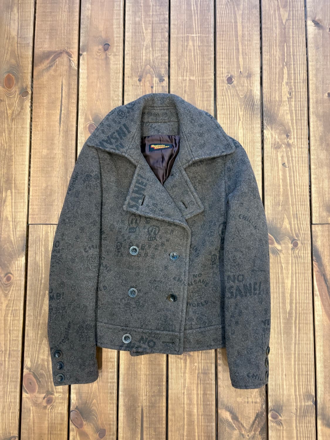 히스테릭글래머 패턴 하프코트 상품이미지7