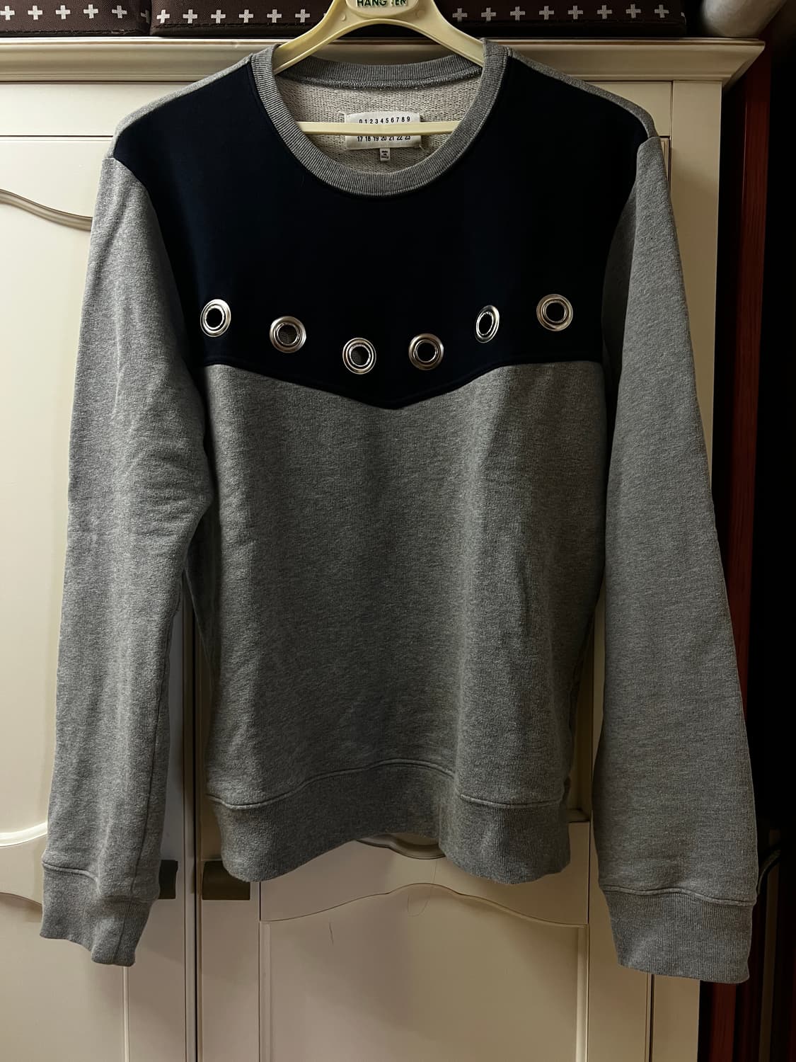 Margiela SS16 Eyelet sweatshirt 상품이미지2