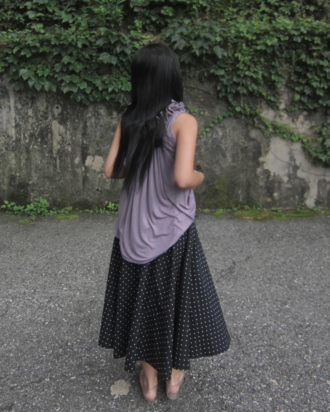 vintage pleated sleeveless 상품이미지6