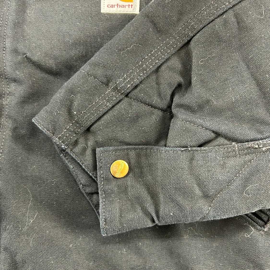 칼하트 J001 블랭킷 자켓 블랙 상품이미지4