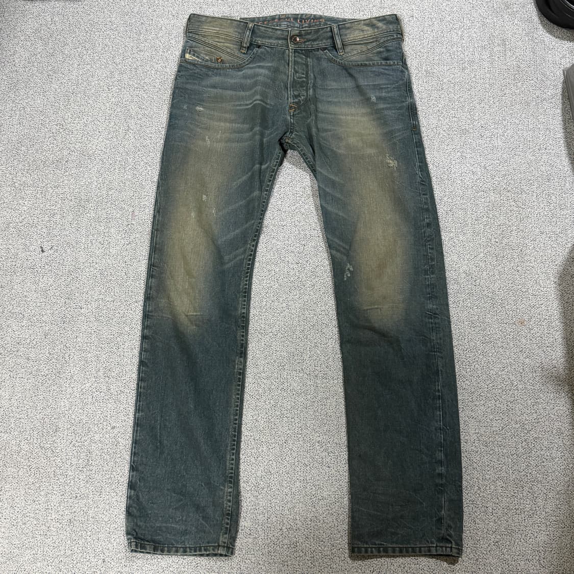 디젤 빈티지 POIAK 메탈 로고 데님 32 상품이미지3