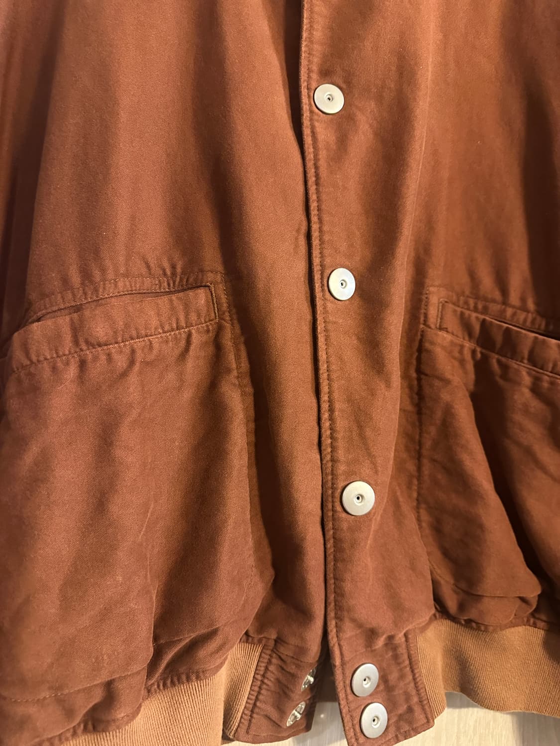 [판매] 카브엠트 코튼스냅 브라운자켓 상품이미지4