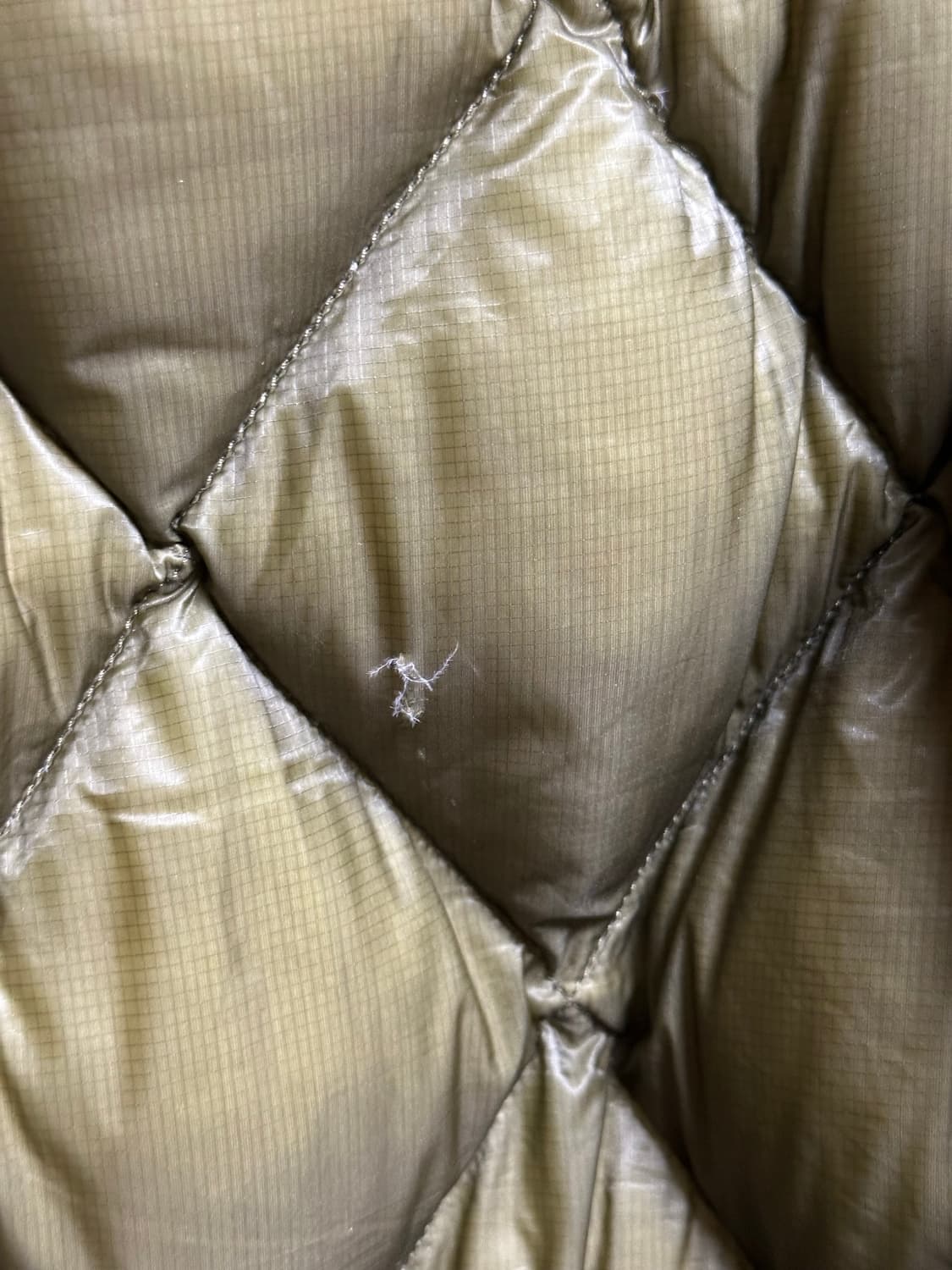 (L) 로아 라이트 다운 자켓 올리브 패딩 상품이미지3