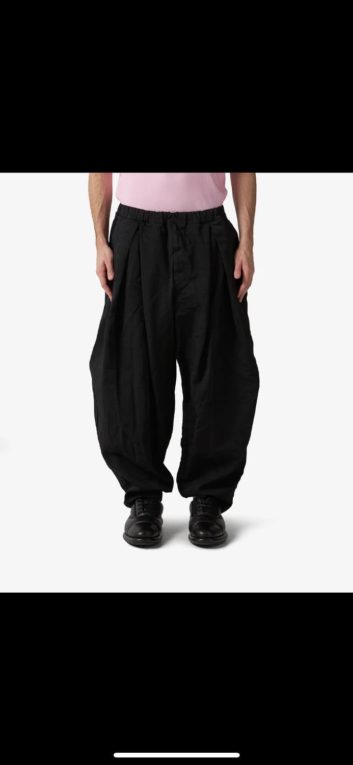 꼼데가르송 블랙 24aw 와이드 팬츠 상품이미지1