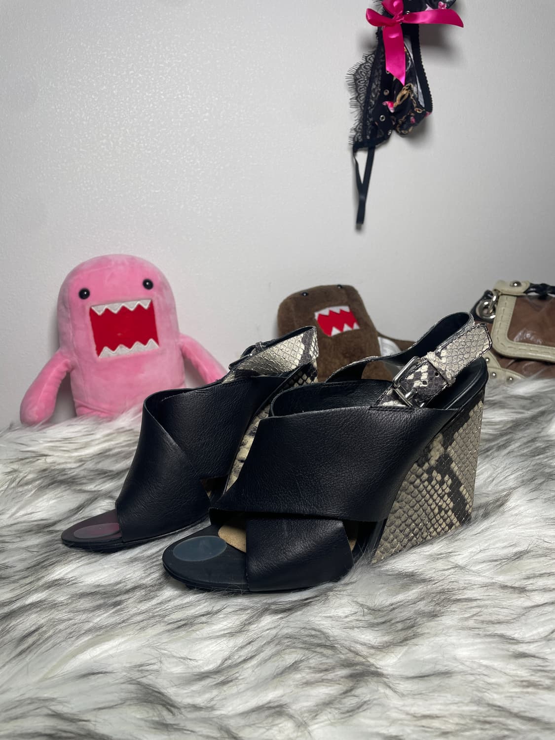 Ash 아쉬 뱀피 웨지힐 상품이미지1