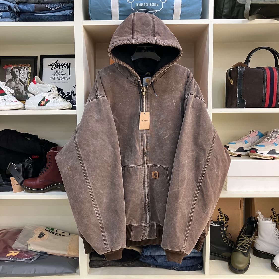 칼하트 06s j130 브라운 4XL 상품이미지1