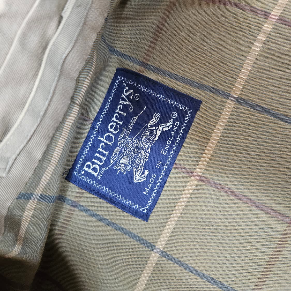 버버리(Burberry) 빈티지 오리지널 라글란 벨티드 트렌치코트 상품이미지7