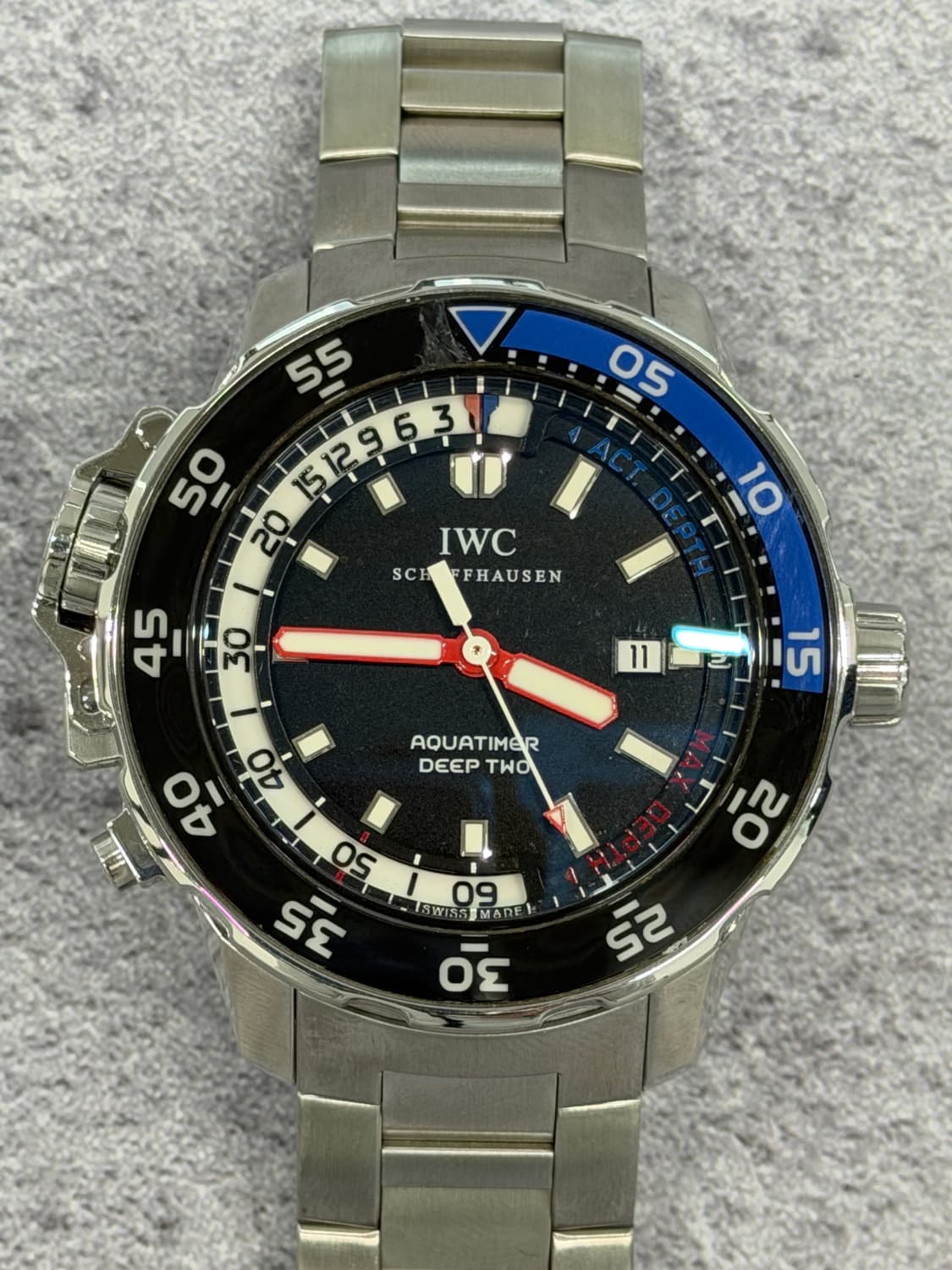 IWC 아쿠아타이머 딥투 IW3547 시계 판매합니다. 상품이미지1