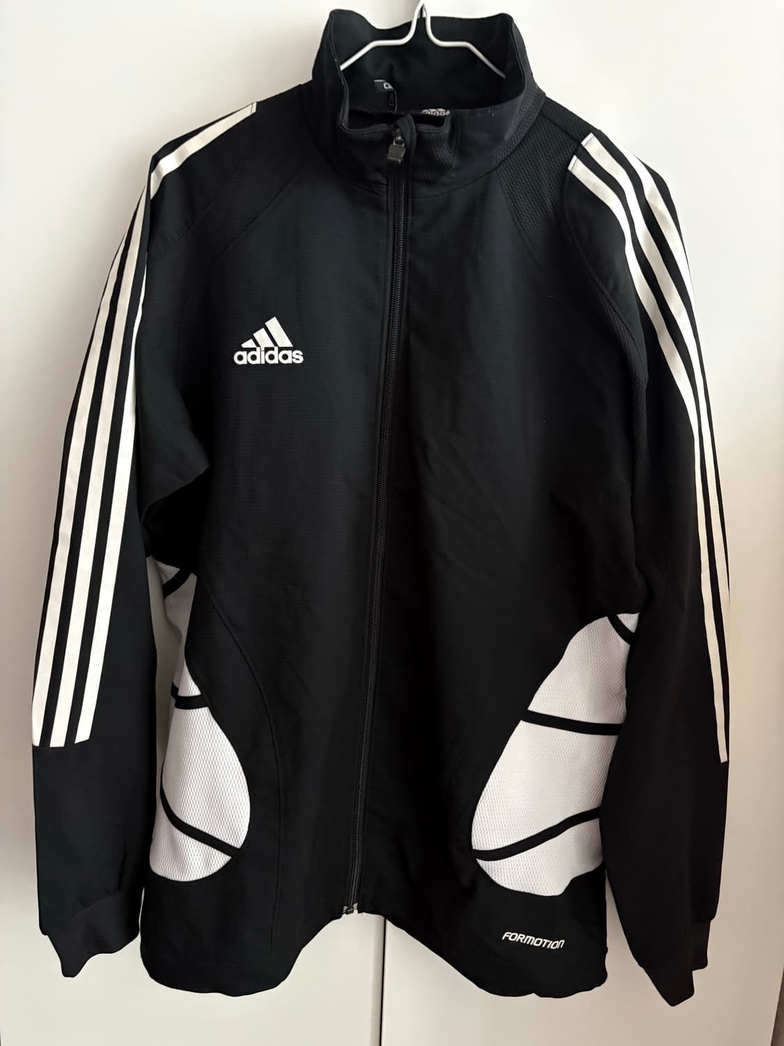 아디다스 포모션 검은색 트랙 자켓 져지 트랙탑 L 100 상품이미지1