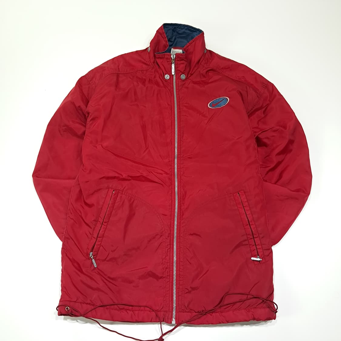 CL240 XS 나이키 90s 오벌스우시 레드 패딩 점퍼 상품이미지1