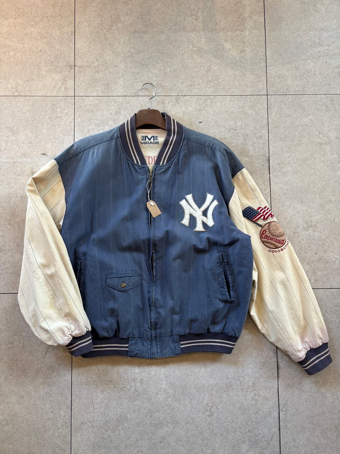 Mirage 미라지 뉴욕 양키스 바시티 양면 점퍼 상품이미지1