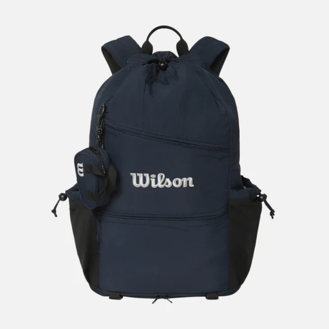 윌슨 wilson 드로우스트링 V1 테니스백팩 네이비 상품이미지2