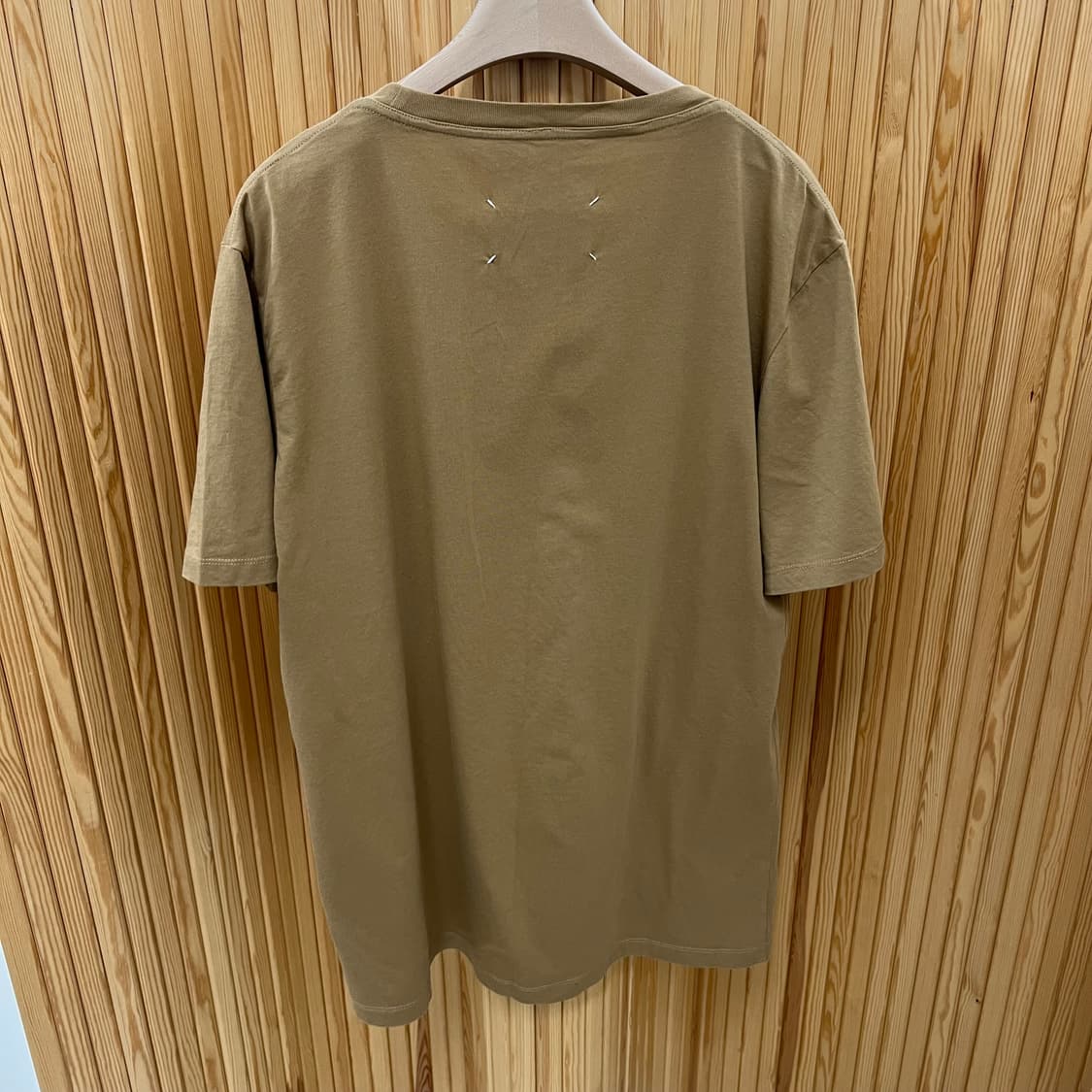 [L] 마르지엘라 티셔츠 베이지2 상품이미지3