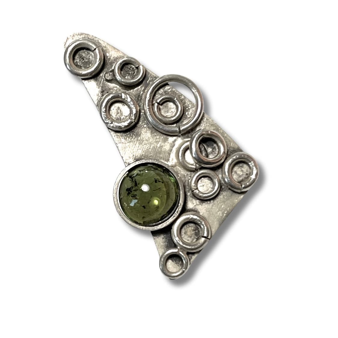 Green Quartz 925 Silver Earrings 상품이미지3