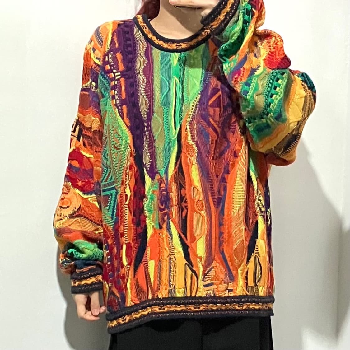 쿠지 케이블 니트 상품이미지3