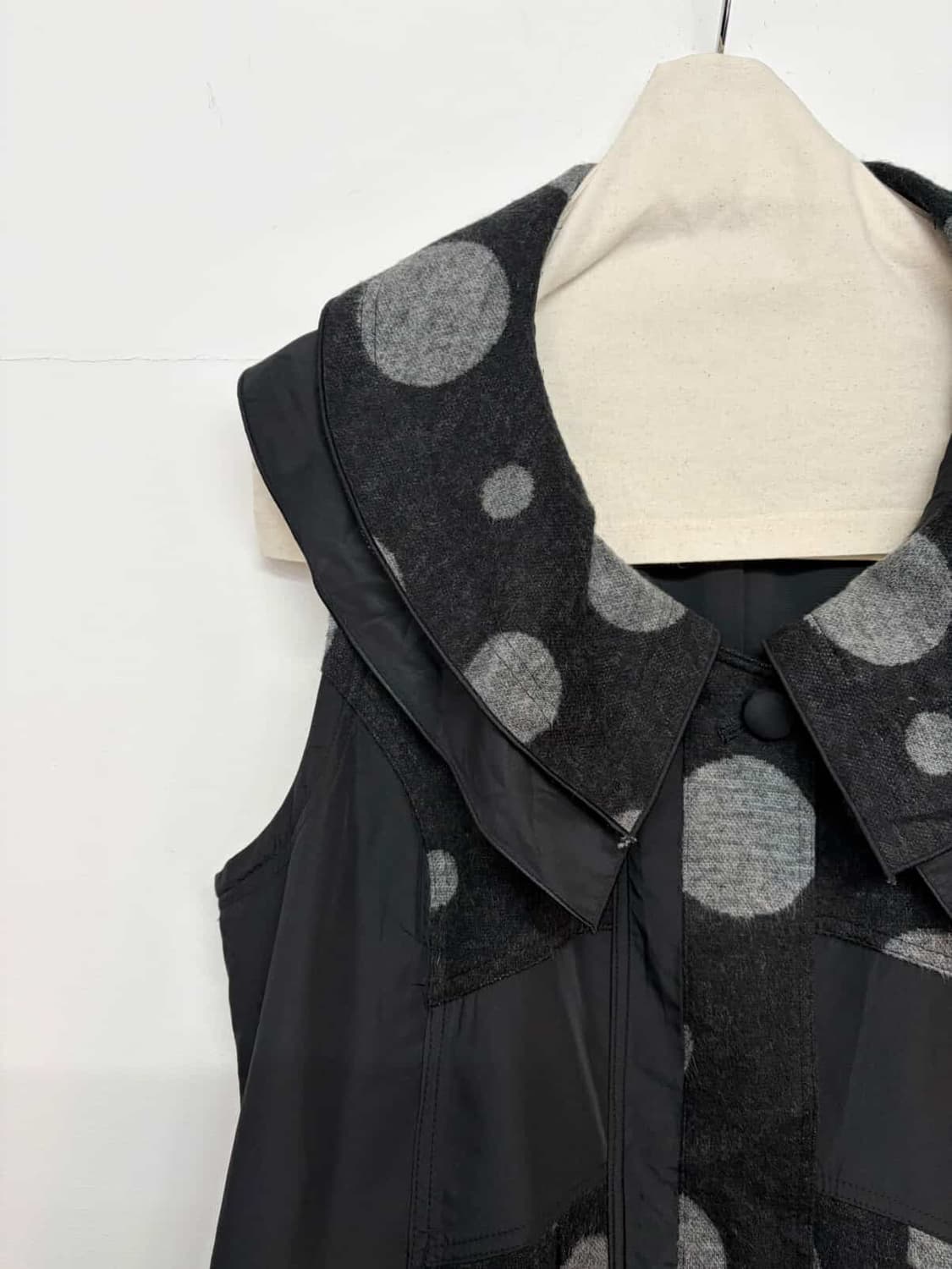 부산 빈티지샵 도트 원피스 상품이미지5