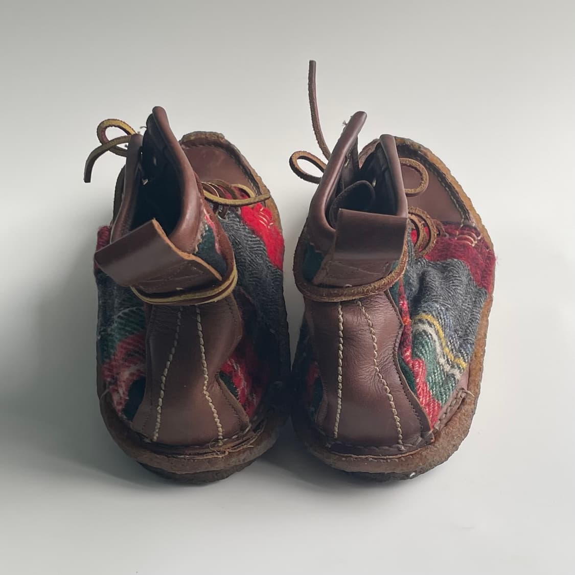 yuketen plaid wool boots 상품이미지4