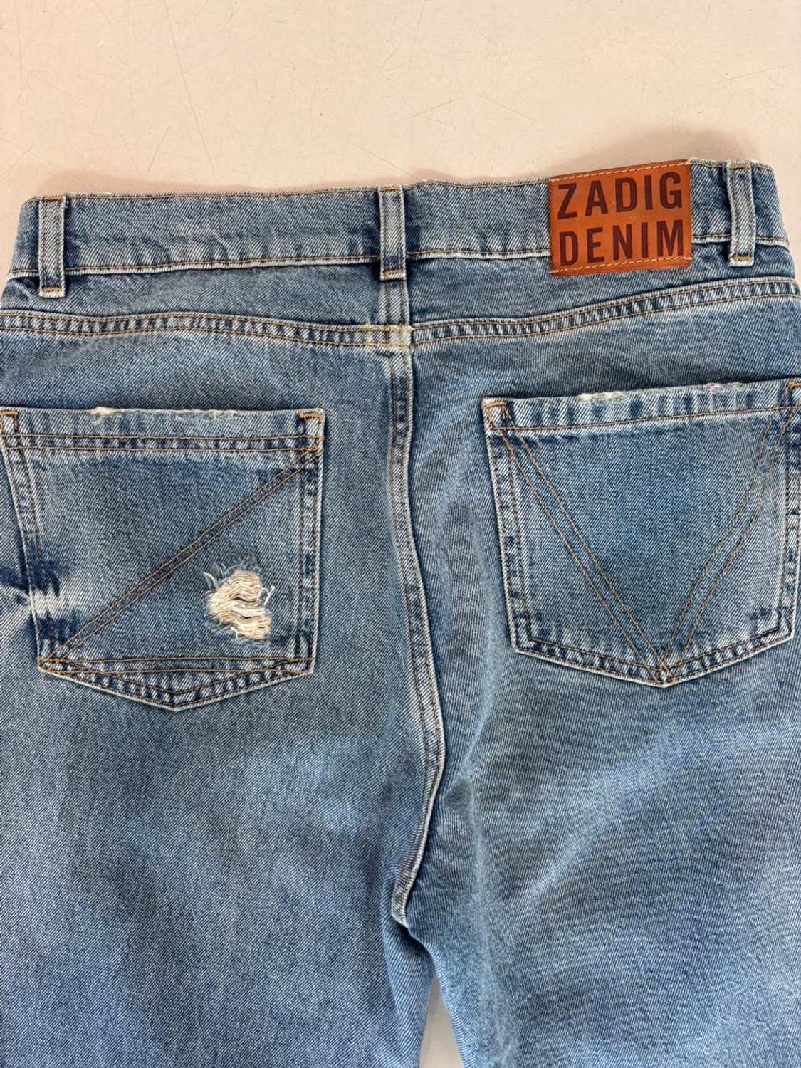 Vintage Zadig&Voltaire Denim pants 상품이미지6