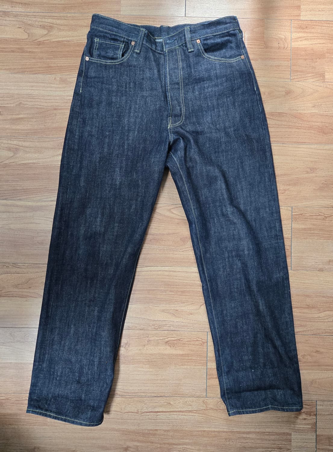 아웃스탠딩 W.W. II SELVEDGE STRAIGHT PANTS 상품이미지1