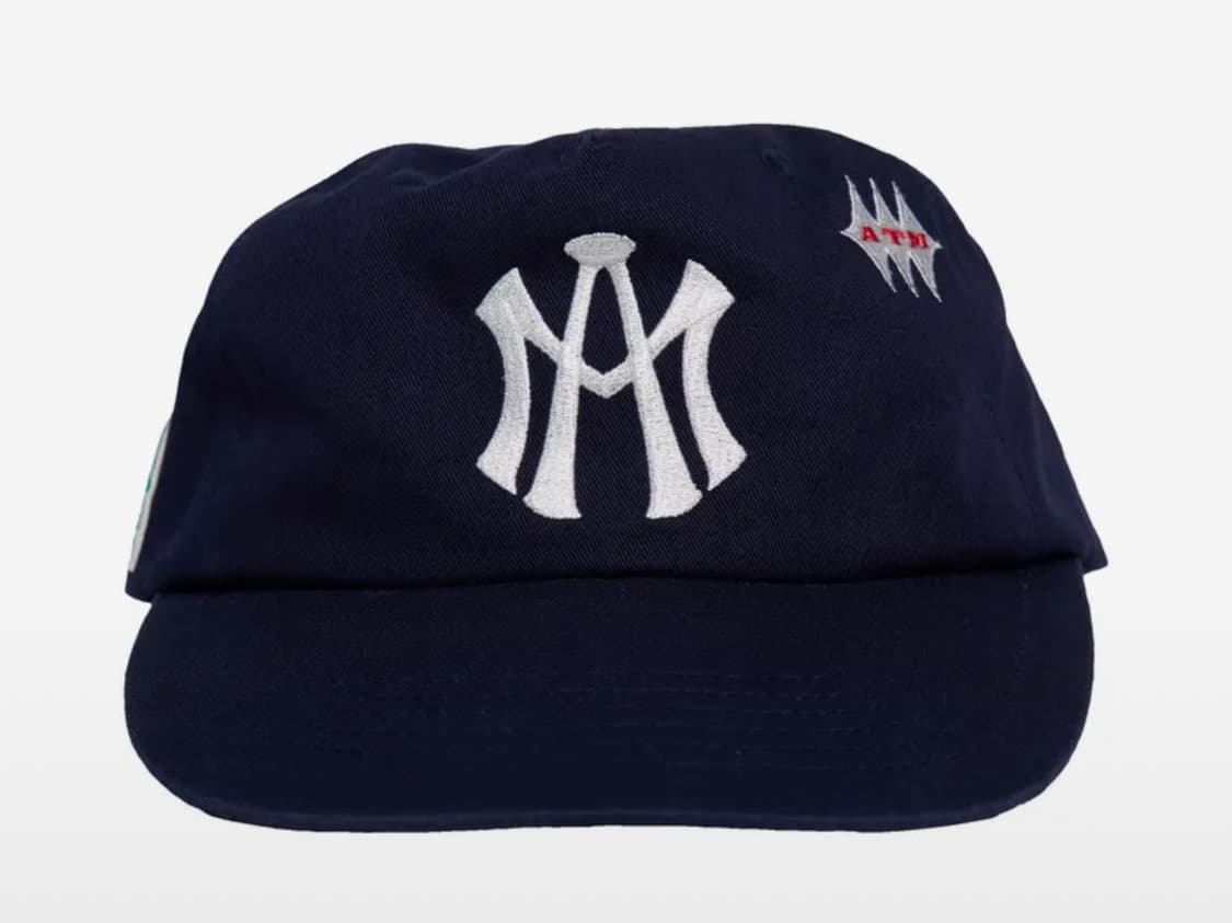 에프터매스 ATM LOGO BALL CAP - 네이비 상품이미지1