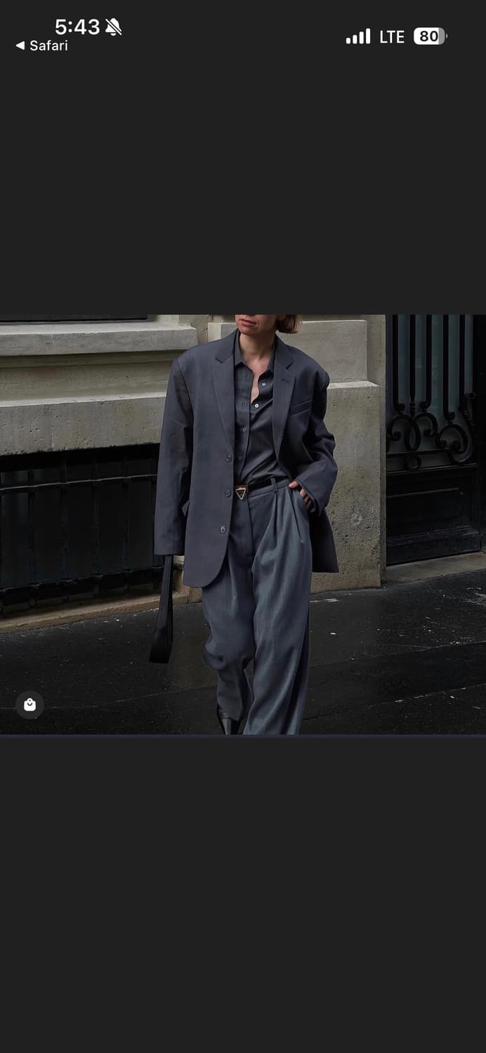 The frankie shop 더프랭키샵 셔츠 슬랙스 셋업 상품이미지1