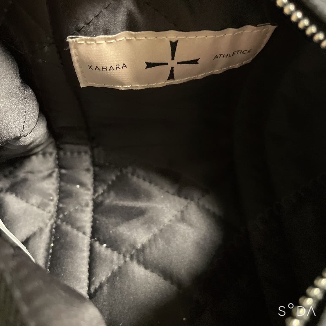 kahara 카하라 발레리나 백 미니 스웨이드 블랙 상품이미지9