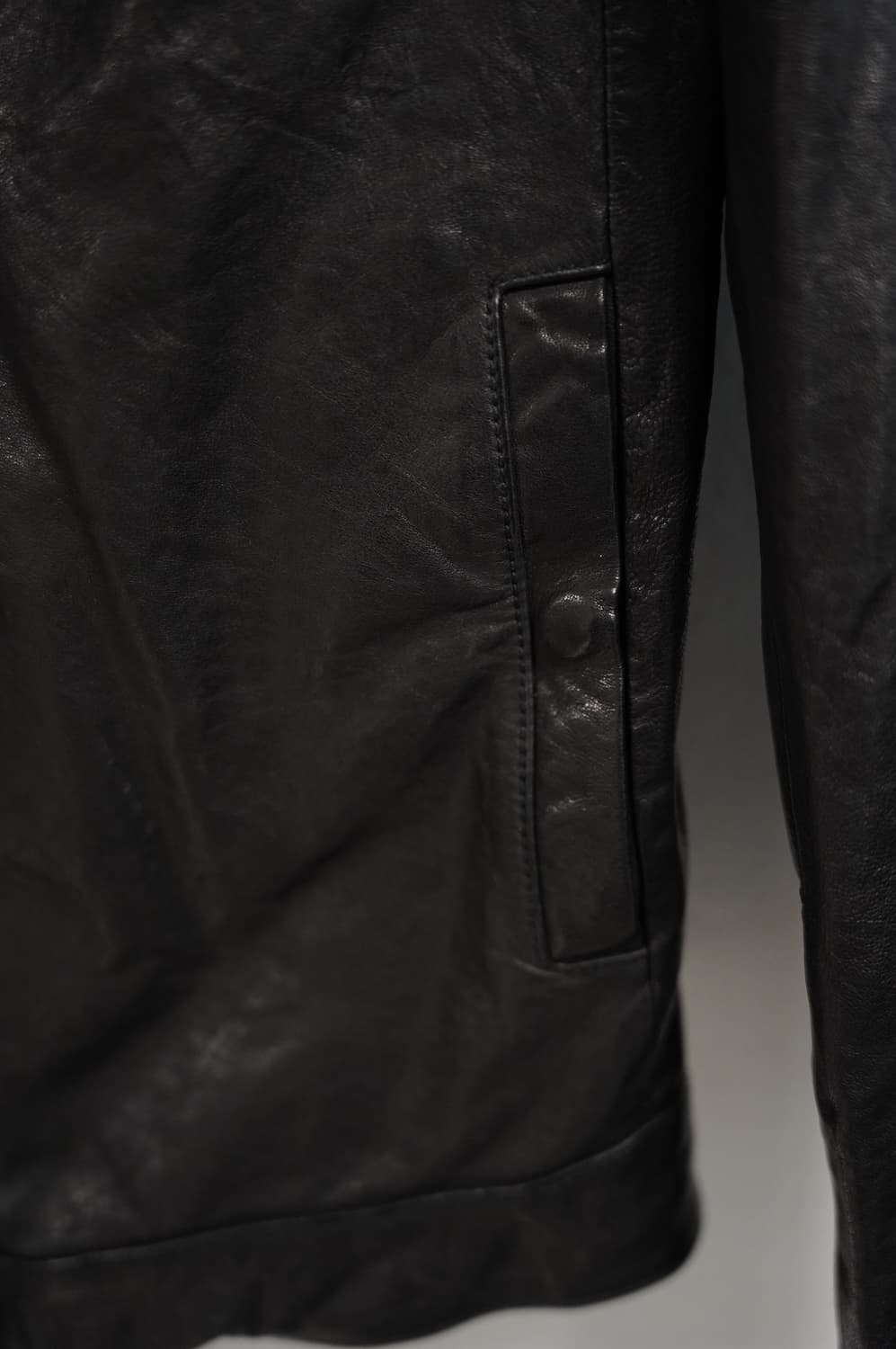 [A][95]베지터블 램스킨 빈티지 워싱 레더자켓 상품이미지7