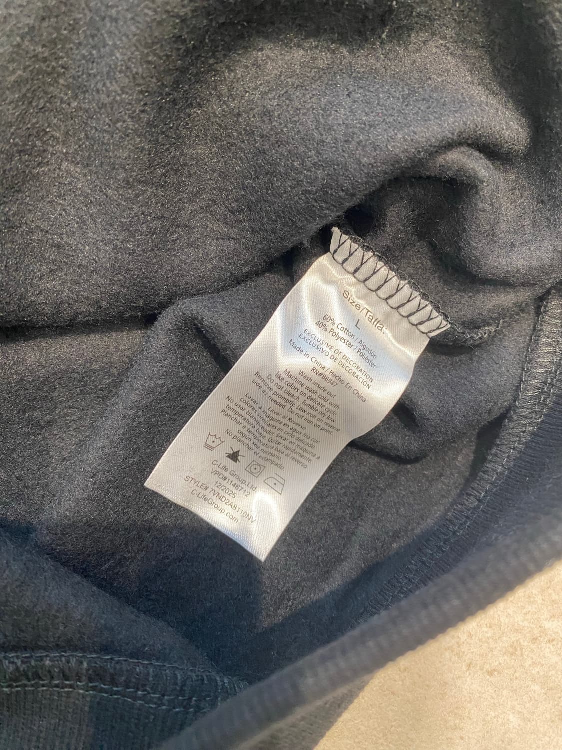 본더치 로고 프린팅 후드티 L 상품이미지5