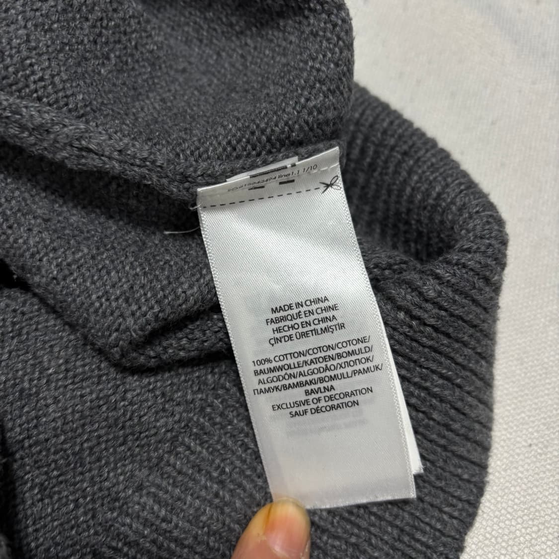  S 폴로랄프로렌 니트 반집업 상품이미지5