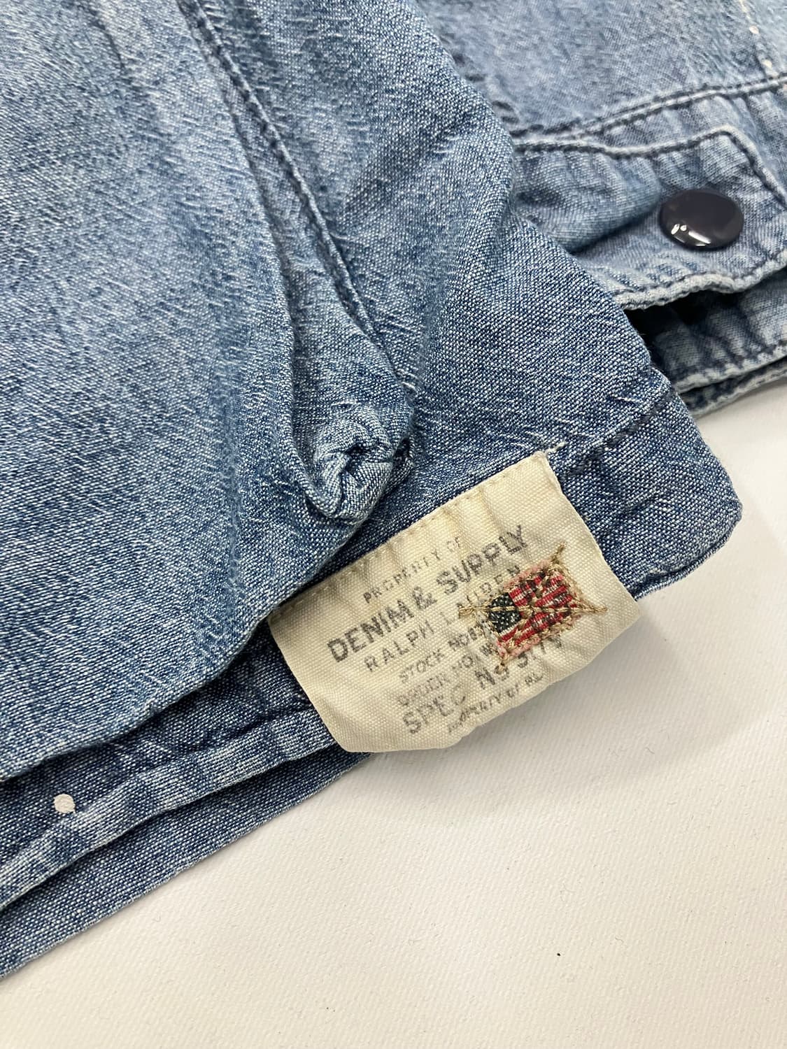 폴로 랄프롤렌 데님 서플라이 페인팅 데님 자켓 상품이미지6