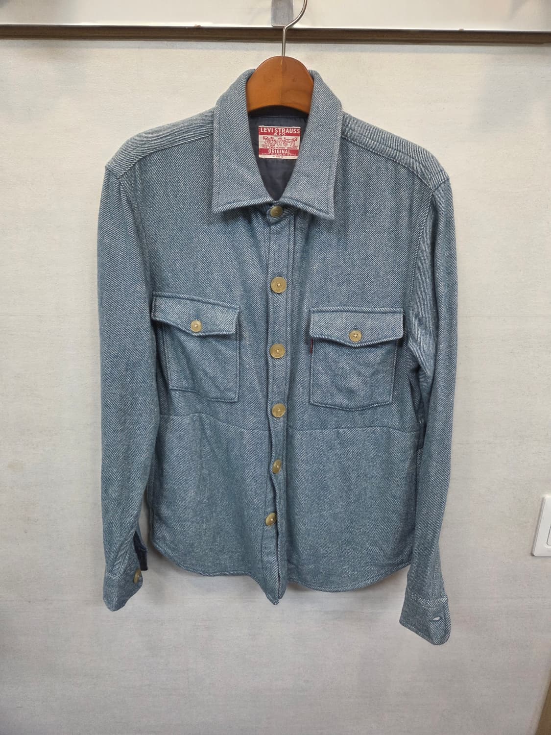 리바이스 올드스쿨 빈티지 00s 플란넬 셔츠자켓 m 상품이미지1