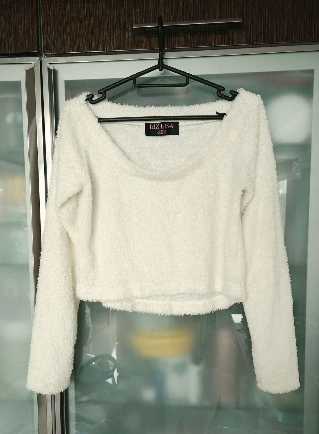 리즈리사 돌 오프숄더 니트탑 상품이미지1