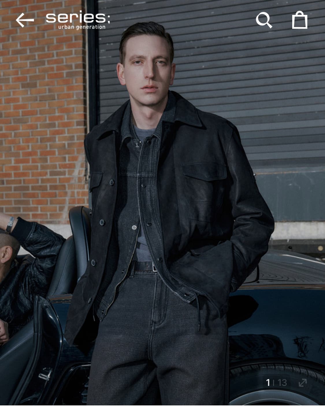 시리즈 덴버 사파리 가죽점퍼(100) 상품이미지2