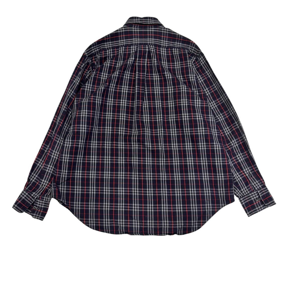 버버리 네이비 체크 셔츠 상품이미지6