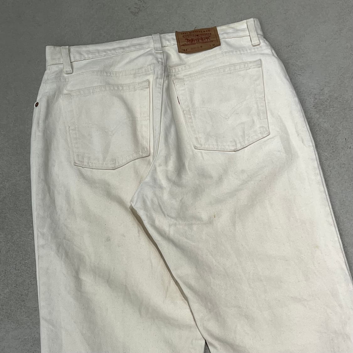 usa 리바이스 551 화이트 데님 s10142 상품이미지4