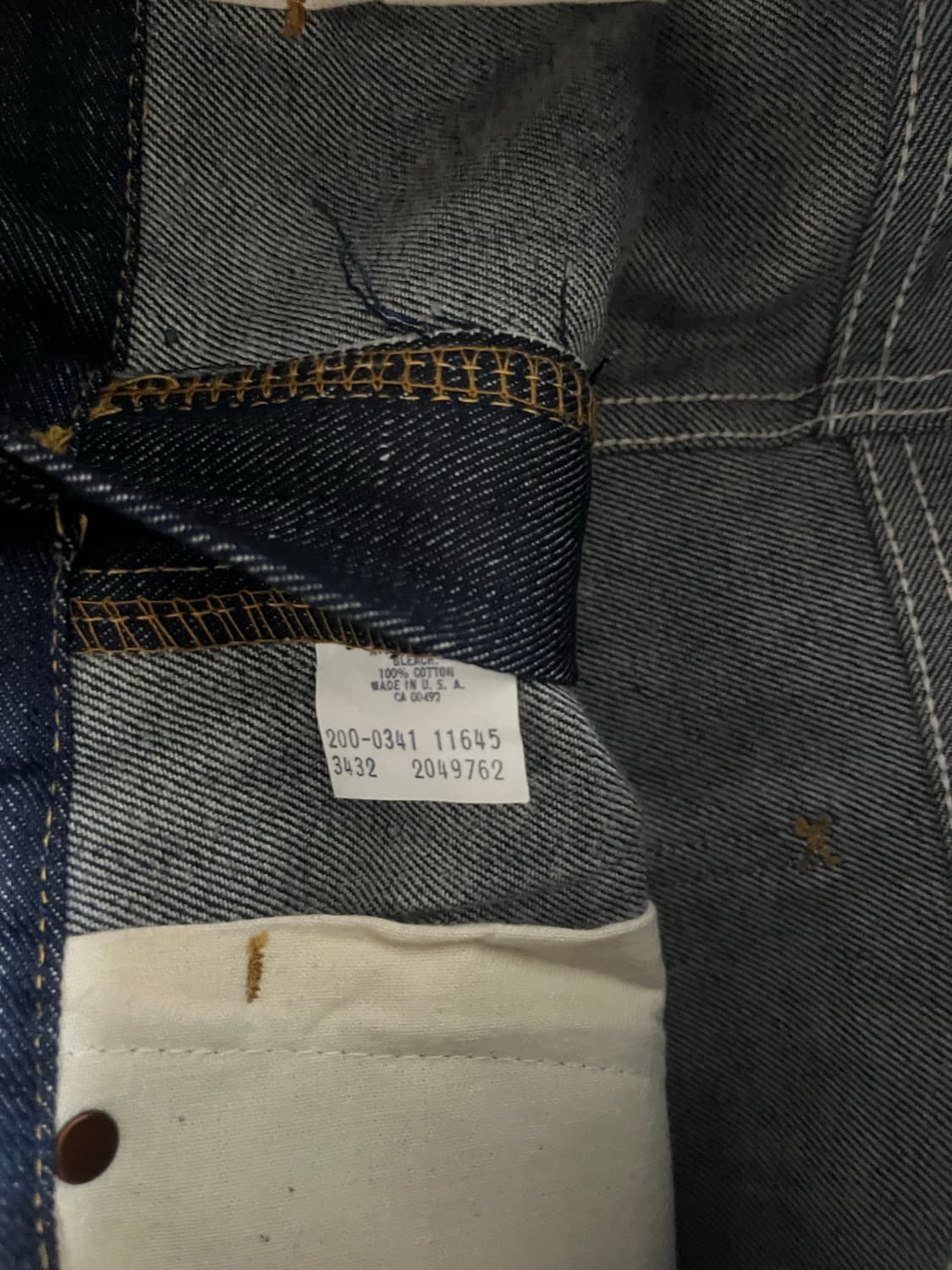 70s lee 부츠컷 데님 상품이미지4