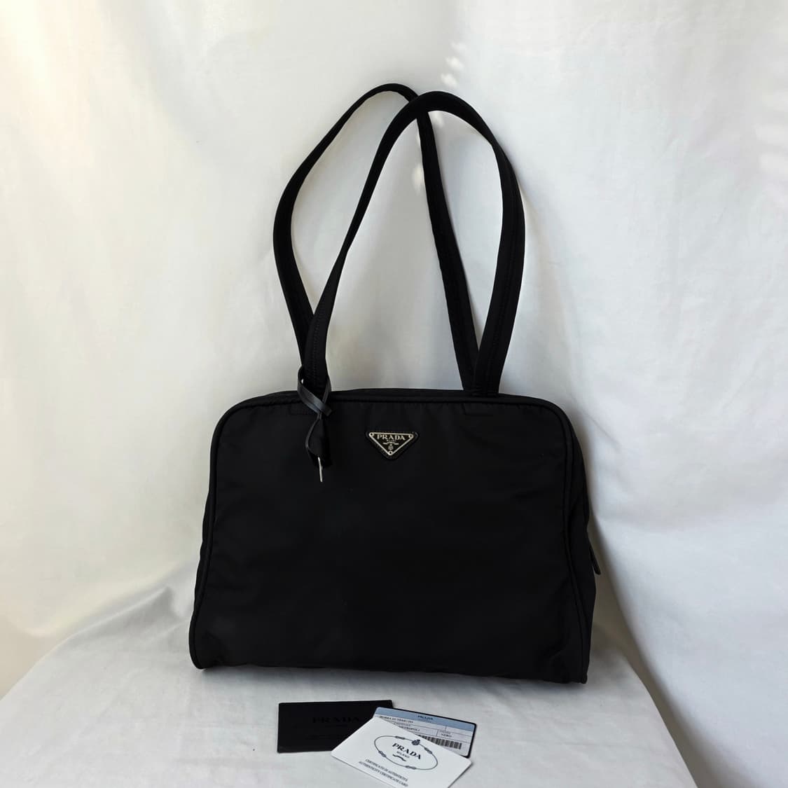 [정품 PRADA] 프라다 포코노 나일론 숄더백 호보백 상품이미지10