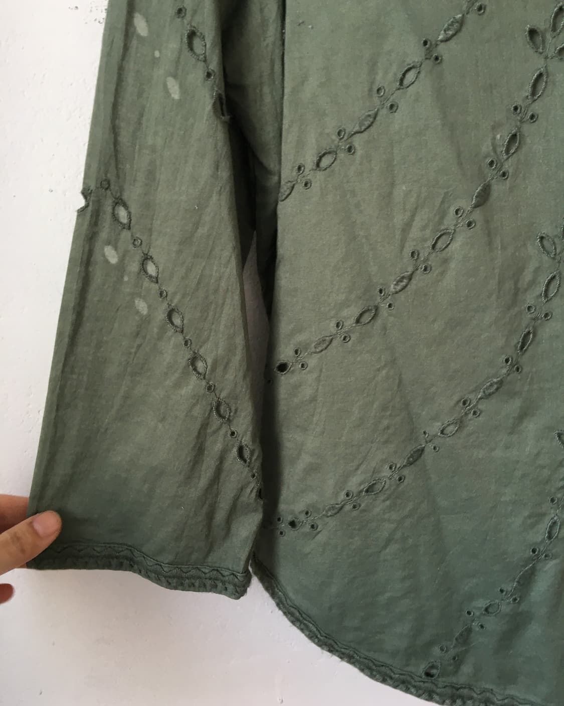 Punching pattern blouse 상품이미지4