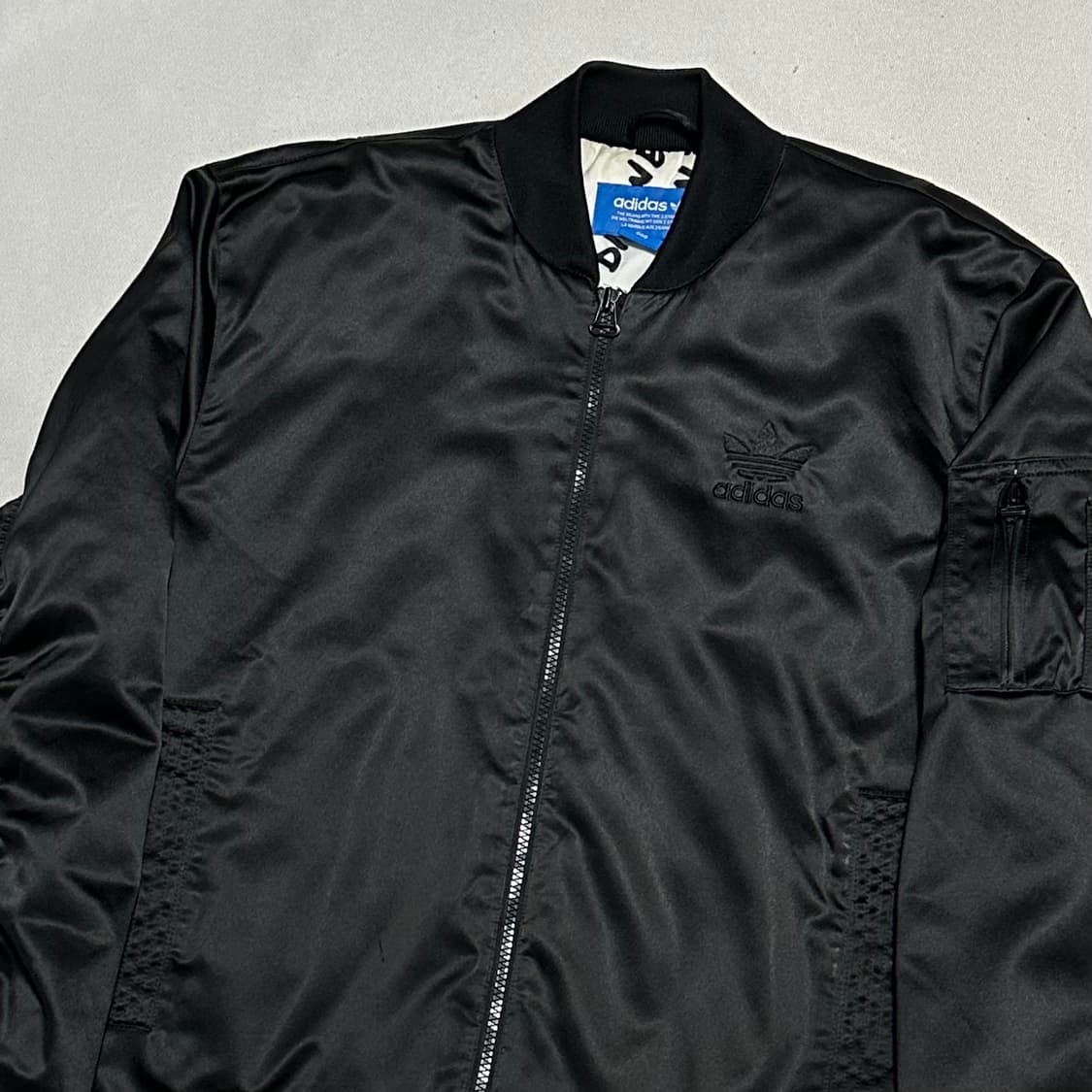 95 아디다스 슈퍼스타 ma-1 블랙 붐버 자켓 상품이미지1