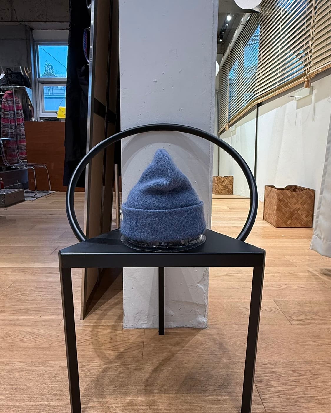 슈프림 블루 모헤어 비니 슬레이트  상품이미지3